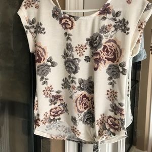 Floral Crop Top